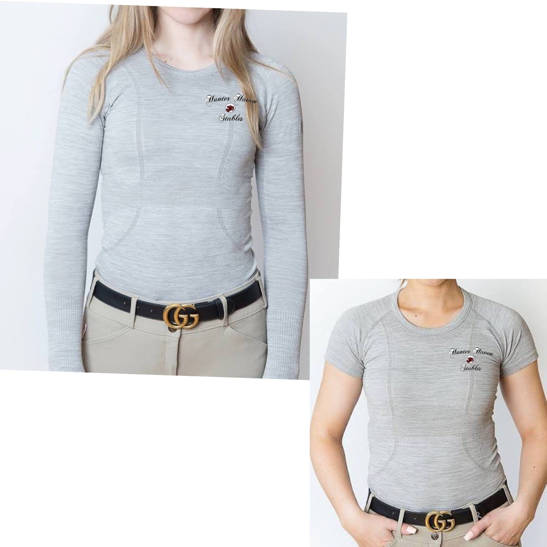 Equestrian Team Apparel Hunter Haven Stables Tech Shirt equestrian team apparel online tack store mobile tack store custom farm apparel custom show stable clothing equestrian lifestyle horse show clothing riding clothes horses equestrian tack store