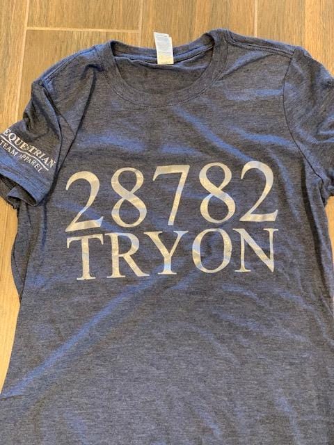 Equestrian Team Apparel Graphic Tees Tryon Zip Code Tee equestrian team apparel online tack store mobile tack store custom farm apparel custom show stable clothing equestrian lifestyle horse show clothing riding clothes horses equestrian tack store
