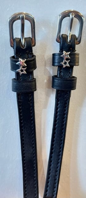 ManeJane Spur Straps Double Star Silver Spur Strap equestrian team apparel online tack store mobile tack store custom farm apparel custom show stable clothing equestrian lifestyle horse show clothing riding clothes horses equestrian tack store