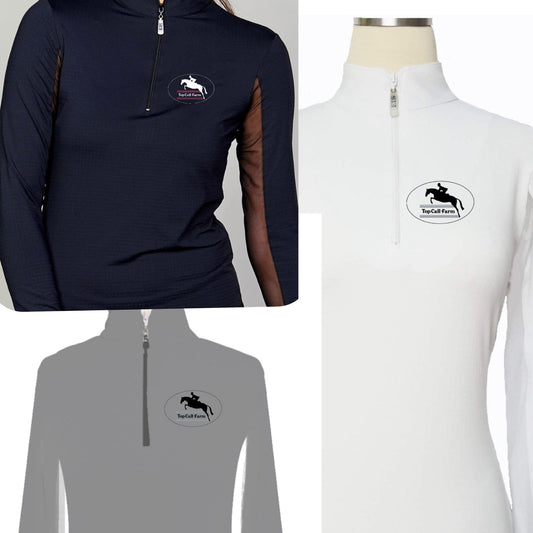 Equestrian Team Apparel Top Call Farm Sun Shirt equestrian team apparel online tack store mobile tack store custom farm apparel custom show stable clothing equestrian lifestyle horse show clothing riding clothes horses equestrian tack store