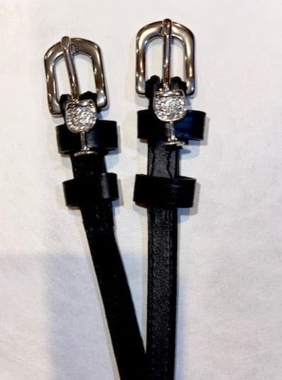 ManeJane Spur Straps Silver Wine Glass/Clear Stone Spur Strap equestrian team apparel online tack store mobile tack store custom farm apparel custom show stable clothing equestrian lifestyle horse show clothing riding clothes horses equestrian tack store