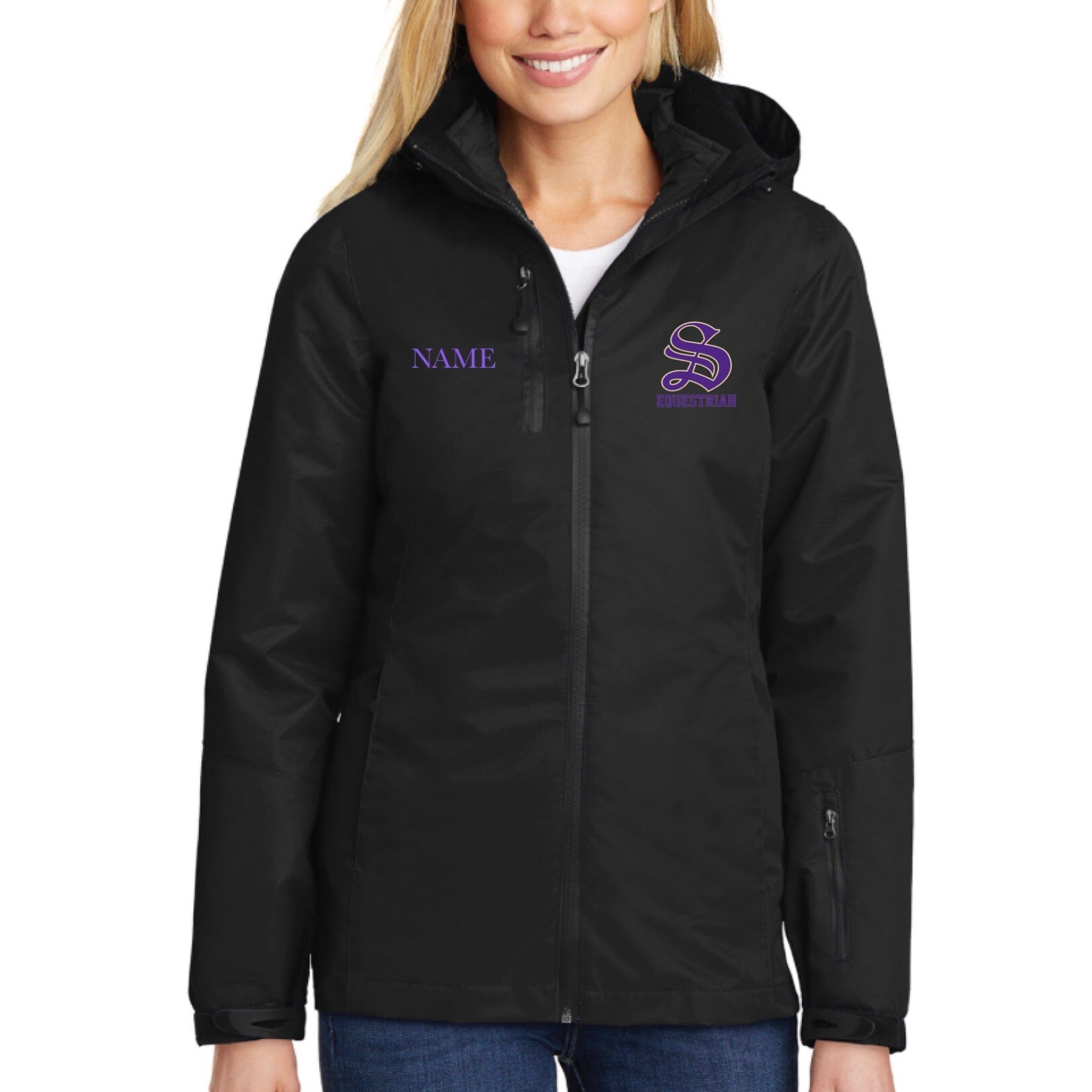 Equestrian Team Apparel Sewanee College 3in1 Coat equestrian team apparel online tack store mobile tack store custom farm apparel custom show stable clothing equestrian lifestyle horse show clothing riding clothes horses equestrian tack store
