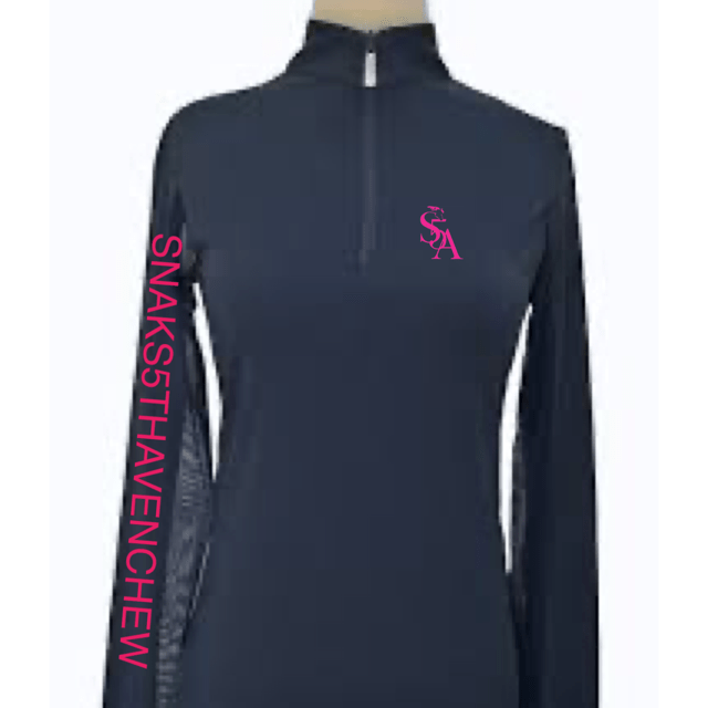 Equestrian Team Apparel Custom Team Shirts SNAKS 5TH AVE - EIS Sun Shirt equestrian team apparel online tack store mobile tack store custom farm apparel custom show stable clothing equestrian lifestyle horse show clothing riding clothes horses equestrian tack store