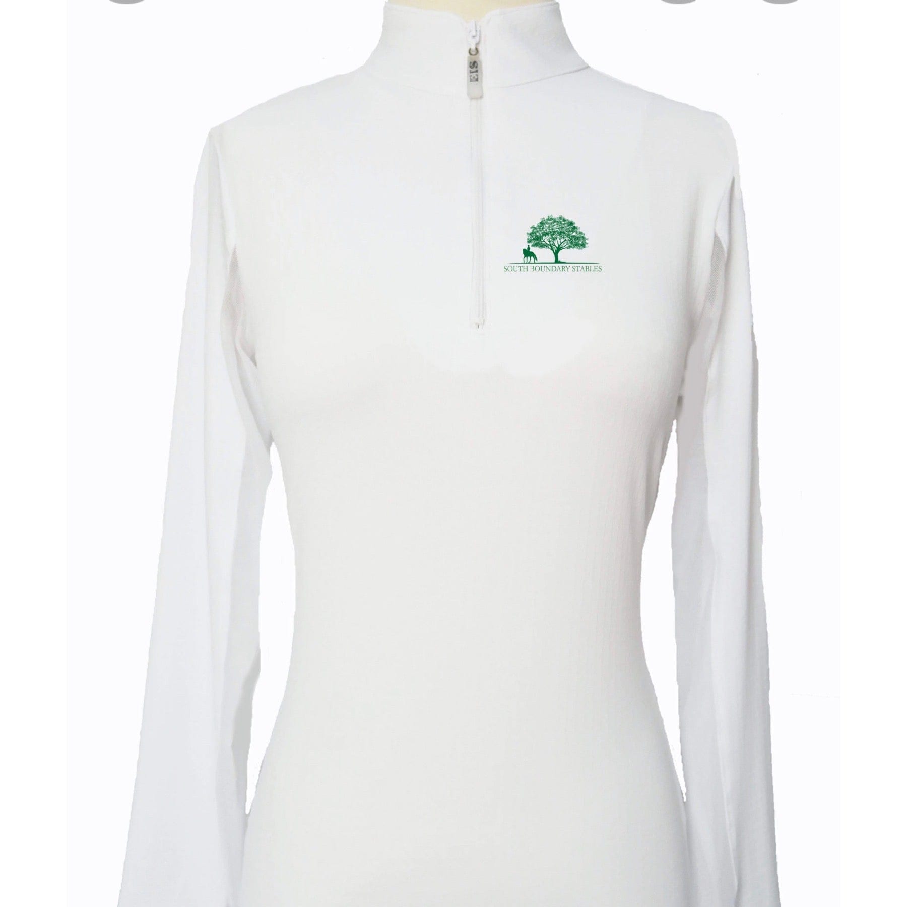 Equestrian Team Apparel South Boundary Stables Sun Shirt - Chest Only logo equestrian team apparel online tack store mobile tack store custom farm apparel custom show stable clothing equestrian lifestyle horse show clothing riding clothes horses equestrian tack store