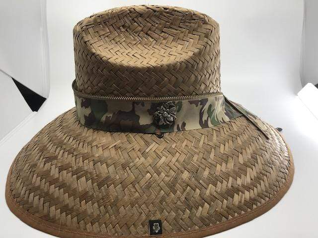 Island Girl Sun Hat One Size Camo with Gold Zip Island Girl Hat equestrian team apparel online tack store mobile tack store custom farm apparel custom show stable clothing equestrian lifestyle horse show clothing riding clothes horses equestrian tack store