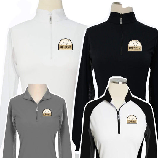 Equestrian Team Apparel Tokaruk Show Stables Sun Shirt equestrian team apparel online tack store mobile tack store custom farm apparel custom show stable clothing equestrian lifestyle horse show clothing riding clothes horses equestrian tack store