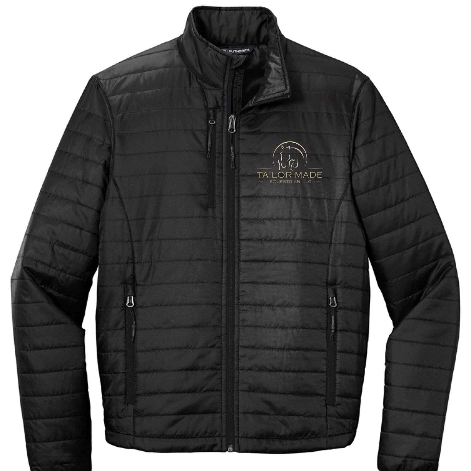 Equestrian Team Apparel Tailor Made Equestrian Men's Puffy Jacket equestrian team apparel online tack store mobile tack store custom farm apparel custom show stable clothing equestrian lifestyle horse show clothing riding clothes horses equestrian tack store