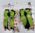 PonyTail Bows 3" Tails Argyle Lime/Black PonyTail Bows equestrian team apparel online tack store mobile tack store custom farm apparel custom show stable clothing equestrian lifestyle horse show clothing riding clothes PonyTail Bows | Equestrian Hair Accessories horses equestrian tack store