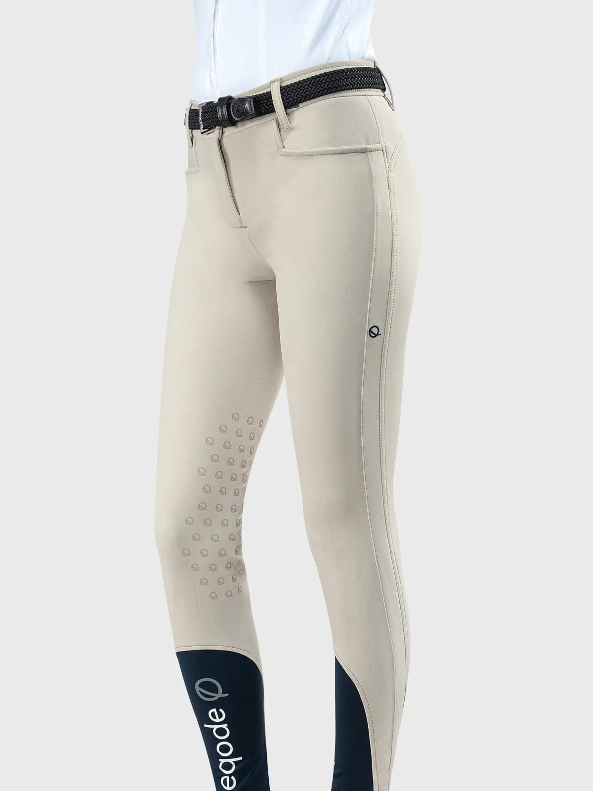 EQODE By Equiline Breeches EQODE WOMEN'S BREECHES WITH KNEE GRIP equestrian team apparel online tack store mobile tack store custom farm apparel custom show stable clothing equestrian lifestyle horse show clothing riding clothes horses equestrian tack store