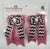 PonyTail Bows 3" Tails Pink Black & White Chevron PonyTail Bows equestrian team apparel online tack store mobile tack store custom farm apparel custom show stable clothing equestrian lifestyle horse show clothing riding clothes PonyTail Bows | Equestrian Hair Accessories horses equestrian tack store