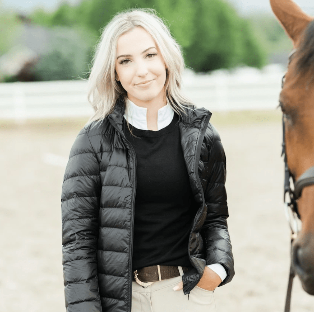 TKEQ Jacket XS EZ Packable Down Jacket- Classic Black equestrian team apparel online tack store mobile tack store custom farm apparel custom show stable clothing equestrian lifestyle horse show clothing riding clothes horses equestrian tack store