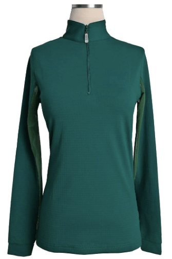 Equestrian Team Apparel XS / Green / EIS South Boundary Stables Sun Shirt - Chest Only logo equestrian team apparel online tack store mobile tack store custom farm apparel custom show stable clothing equestrian lifestyle horse show clothing riding clothes horses equestrian tack store