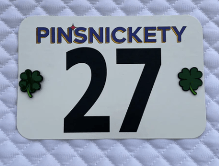 Pinsnickety Clover Pinsnickety equestrian team apparel online tack store mobile tack store custom farm apparel custom show stable clothing equestrian lifestyle horse show clothing riding clothes horses equestrian tack store