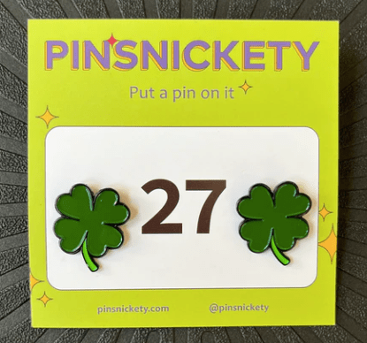 Pinsnickety Clover Pinsnickety equestrian team apparel online tack store mobile tack store custom farm apparel custom show stable clothing equestrian lifestyle horse show clothing riding clothes horses equestrian tack store