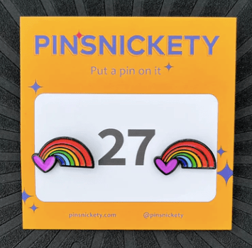 Pinsnickety Rainbow Pinsnickety equestrian team apparel online tack store mobile tack store custom farm apparel custom show stable clothing equestrian lifestyle horse show clothing riding clothes horses equestrian tack store
