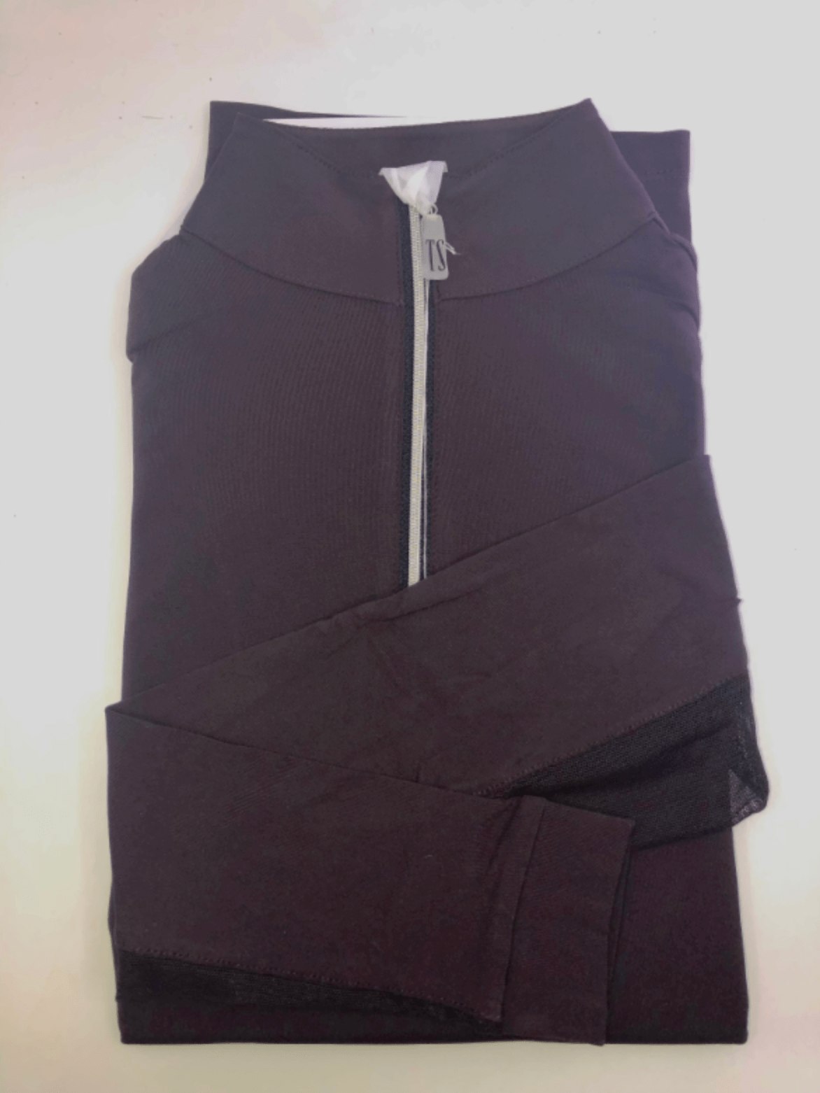 Tailored Sportsman Sun Shirt Boysenberry/Black silver Tailored Sportsman Sun Shirt Long Sleeve Large equestrian team apparel online tack store mobile tack store custom farm apparel custom show stable clothing equestrian lifestyle horse show clothing riding clothes horses equestrian tack store
