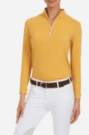 Tailored Sportsman Sun Shirt Amber/gold Tailored Sportsman Sun Shirt Long Sleeve XS equestrian team apparel online tack store mobile tack store custom farm apparel custom show stable clothing equestrian lifestyle horse show clothing riding clothes horses equestrian tack store