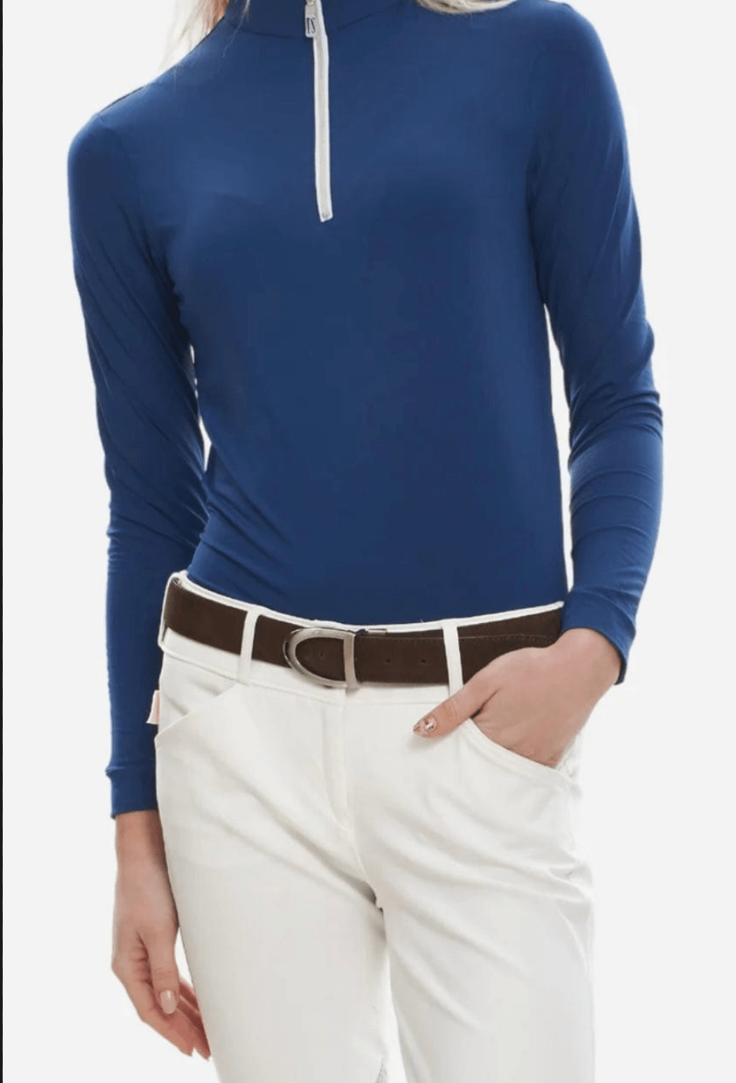Tailored Sportsman Sun Shirt Blueberry/silver Tailored Sportsman Sun Shirt Long Sleeve Small equestrian team apparel online tack store mobile tack store custom farm apparel custom show stable clothing equestrian lifestyle horse show clothing riding clothes horses equestrian tack store