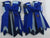 PonyTail Bows 3" Tails Shades of Blue PonyTail Bows equestrian team apparel online tack store mobile tack store custom farm apparel custom show stable clothing equestrian lifestyle horse show clothing riding clothes PonyTail Bows | Equestrian Hair Accessories horses equestrian tack store