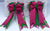 PonyTail Bows 3" Tails Roses Are Hot Pink PonyTail Bows equestrian team apparel online tack store mobile tack store custom farm apparel custom show stable clothing equestrian lifestyle horse show clothing riding clothes Abbie Horse Show Bows | PonyTail Bows | Equestrian Hair Accessories horses equestrian tack store