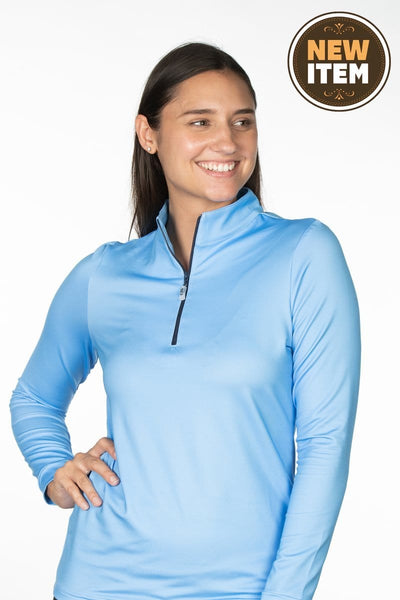 Equestrian Team Apparel XS / WinterBlue/navyzip Cold Weather Sun Shirts equestrian team apparel online tack store mobile tack store custom farm apparel custom show stable clothing equestrian lifestyle horse show clothing riding clothes horses equestrian tack store