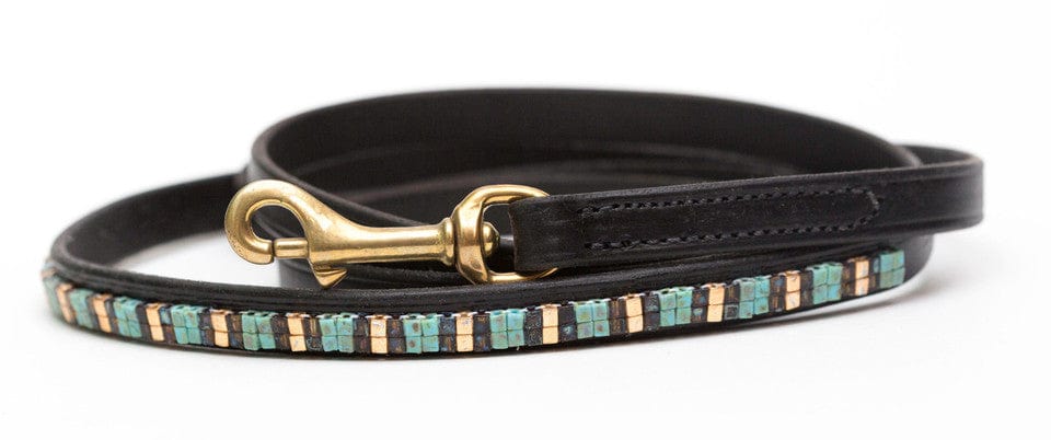 Just Fur Fun dog leash Aztec Gold / Black Just Fur Fun Dog Leash 6' equestrian team apparel online tack store mobile tack store custom farm apparel custom show stable clothing equestrian lifestyle horse show clothing riding clothes horses equestrian tack store