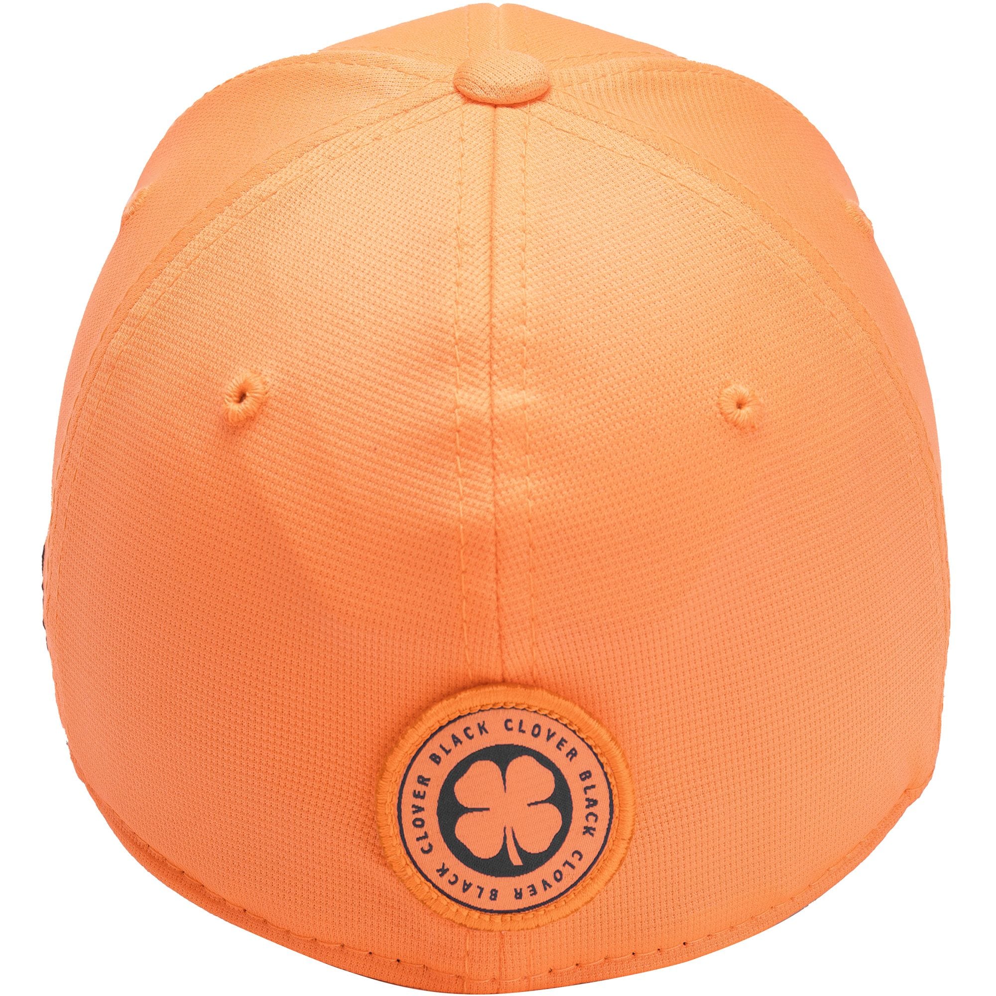 Black Clover Men's Spring Luck Fitted Golf Hat, Small/Medium, Mango
