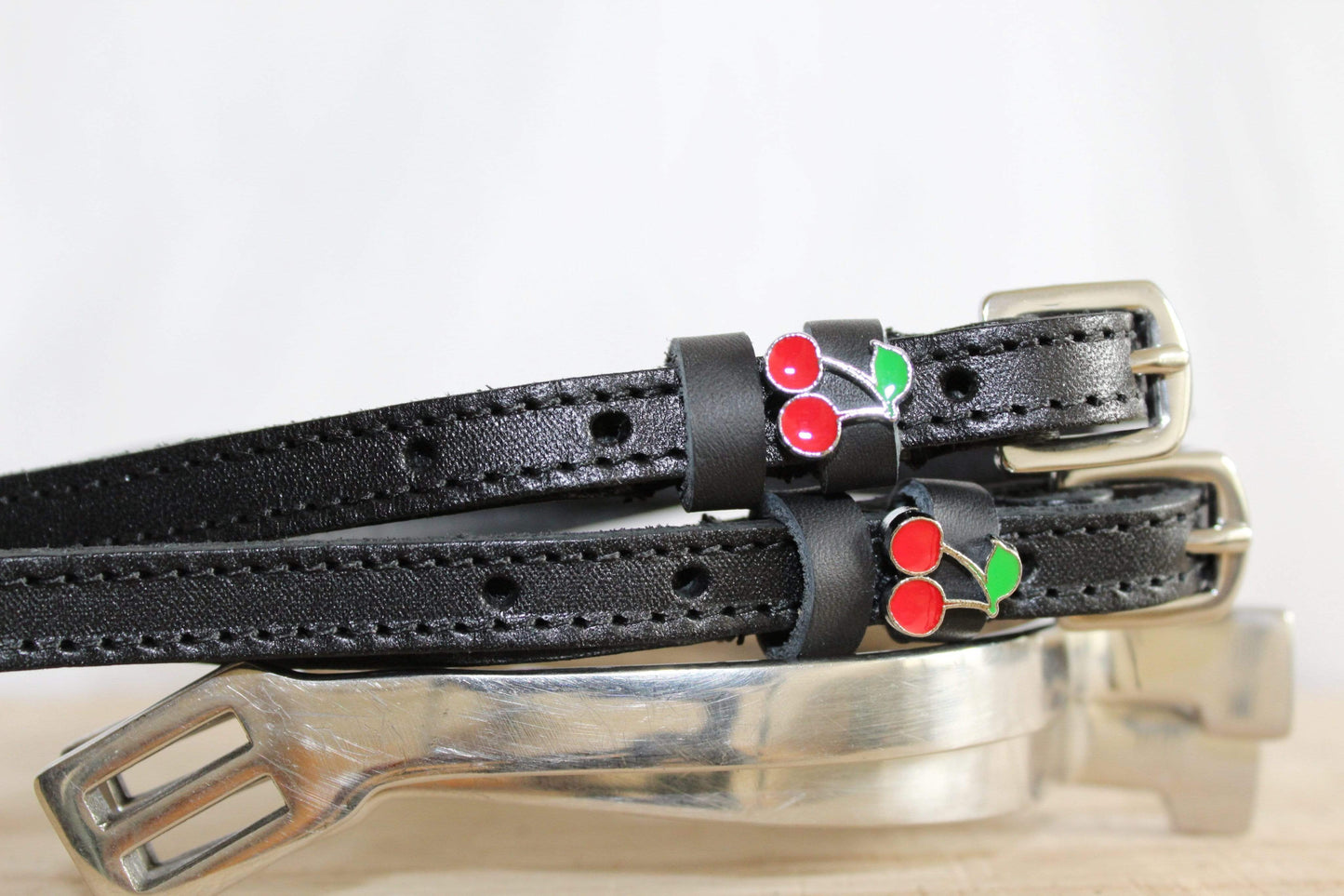 ManeJane Spur Straps Cherry Berry Spur Straps equestrian team apparel online tack store mobile tack store custom farm apparel custom show stable clothing equestrian lifestyle horse show clothing riding clothes ManeJane Cherry Berry Spur Straps horses equestrian tack store