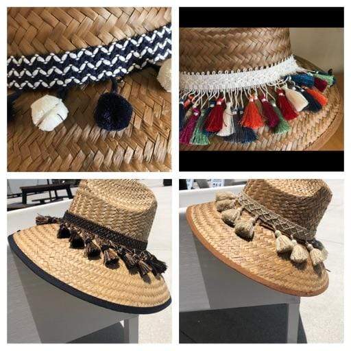 Island Girl Sun Hat Tassels Island Girl Hats equestrian team apparel online tack store mobile tack store custom farm apparel custom show stable clothing equestrian lifestyle horse show clothing riding clothes horses equestrian tack store