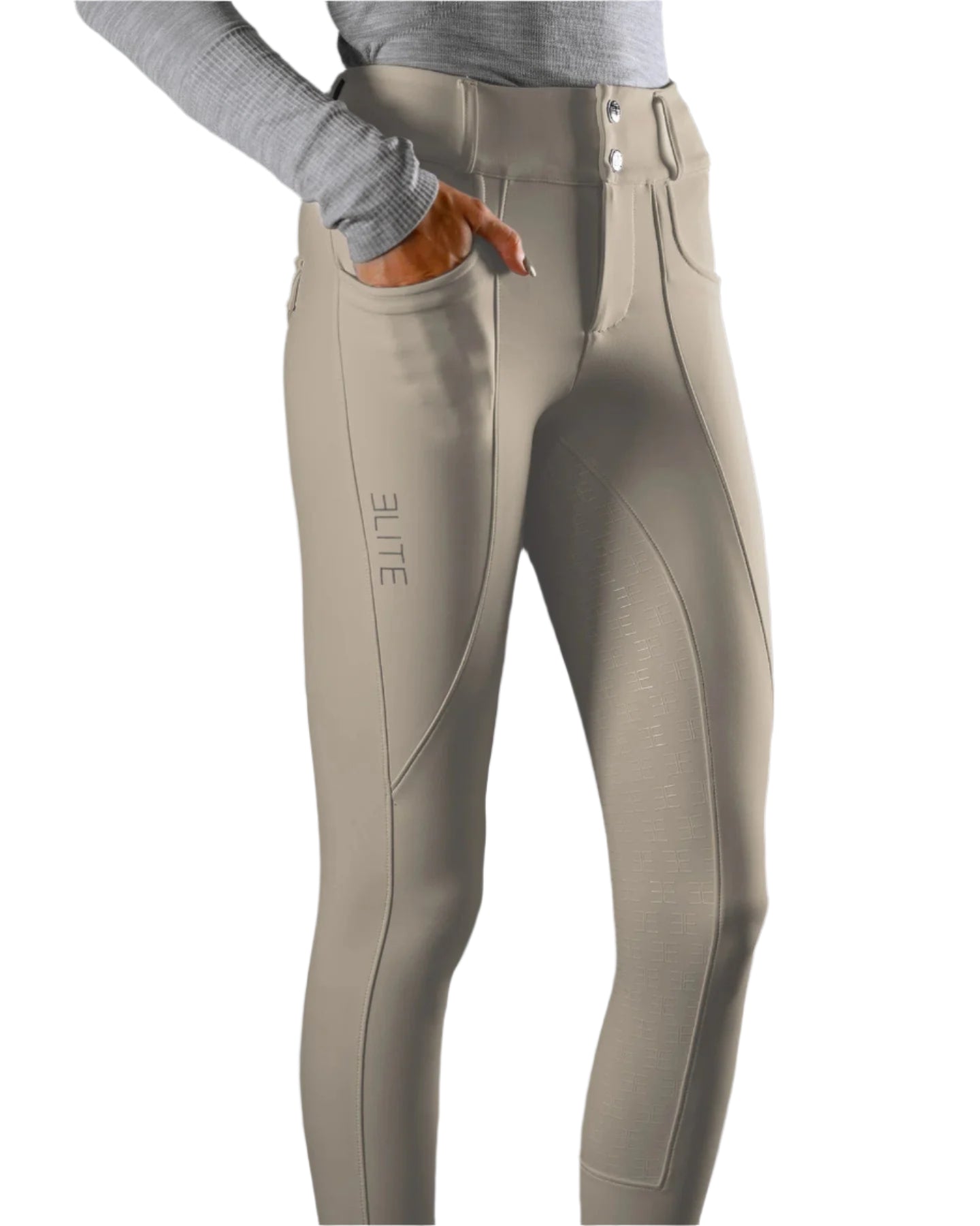 Equestly Women's pants Equestly ELITE Breeches - Beige equestrian team apparel online tack store mobile tack store custom farm apparel custom show stable clothing equestrian lifestyle horse show clothing riding clothes horses equestrian tack store