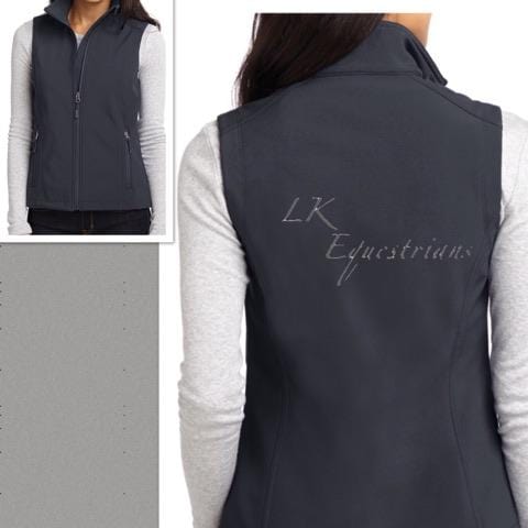 Equestrian Team Apparel Custom Team Jackets Ladies / XS LK Equestrian Softshell Vest equestrian team apparel online tack store mobile tack store custom farm apparel custom show stable clothing equestrian lifestyle horse show clothing riding clothes horses equestrian tack store