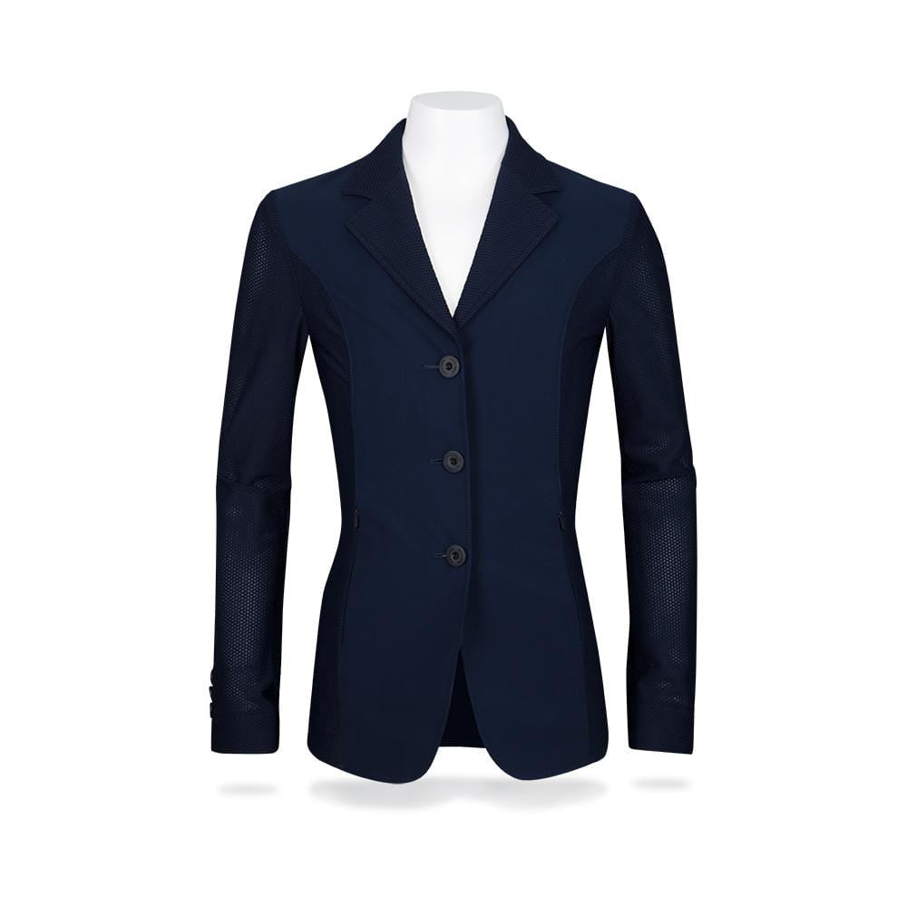 RJ Classics Show Coat 8R / Navy Harmony Jr Mesh Show Coat - RJ Classics equestrian team apparel online tack store mobile tack store custom farm apparel custom show stable clothing equestrian lifestyle horse show clothing riding clothes horses equestrian tack store