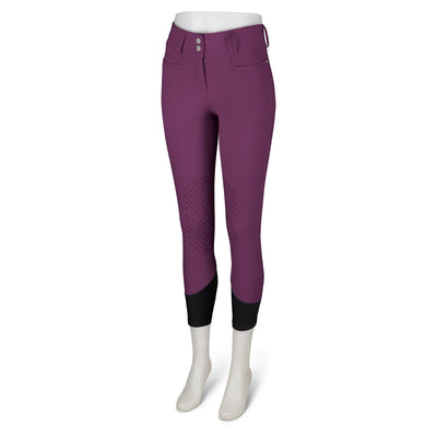 RJ Classics Breeches 22 / Mulberry RJ Classics Harper Breeches - Silicone Knee equestrian team apparel online tack store mobile tack store custom farm apparel custom show stable clothing equestrian lifestyle horse show clothing riding clothes horses equestrian tack store