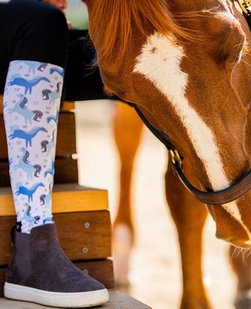 Dreamers & Schemers Socks Dreamers & Schemers Haylarious equestrian team apparel online tack store mobile tack store custom farm apparel custom show stable clothing equestrian lifestyle horse show clothing riding clothes horses equestrian tack store
