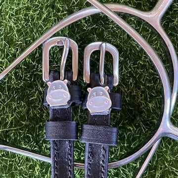 ManeJane Spur Straps Hippo Face Spur Straps equestrian team apparel online tack store mobile tack store custom farm apparel custom show stable clothing equestrian lifestyle horse show clothing riding clothes horses equestrian tack store