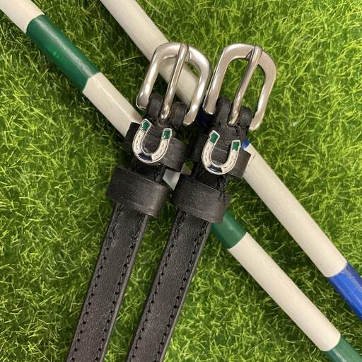 ManeJane Spur Straps Horse Shoe Party Spur Strap Green/White equestrian team apparel online tack store mobile tack store custom farm apparel custom show stable clothing equestrian lifestyle horse show clothing riding clothes horses equestrian tack store