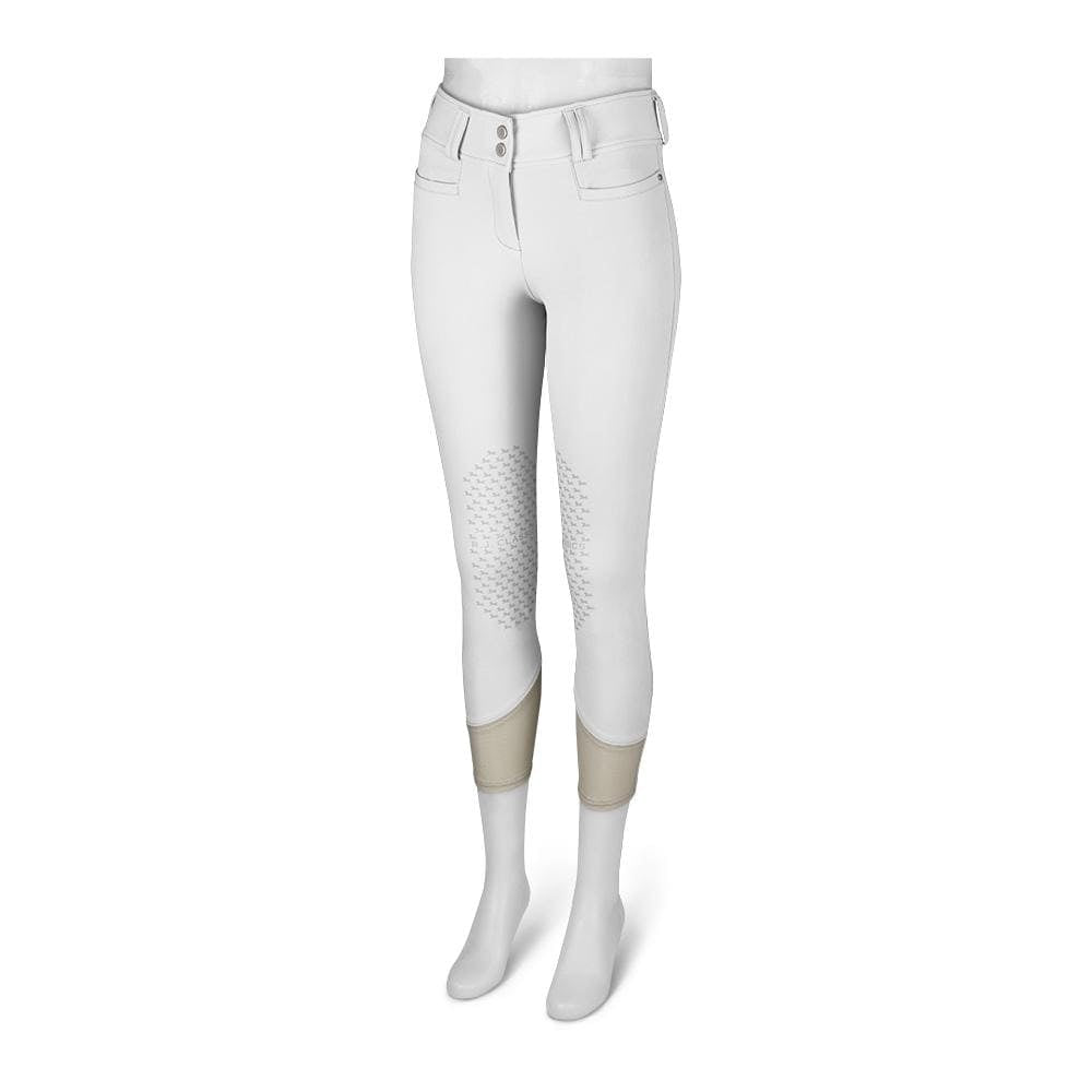 RJ Classics Breeches 22 / White RJ Classics Harper Breeches - Silicone Knee equestrian team apparel online tack store mobile tack store custom farm apparel custom show stable clothing equestrian lifestyle horse show clothing riding clothes horses equestrian tack store