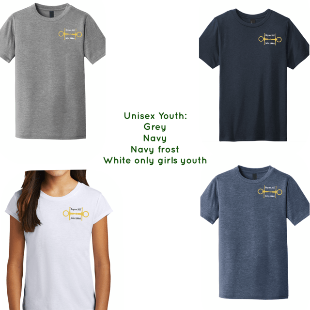 Equestrian Team Apparel Custom Team Shirts Copy of Boyson Hill Shirts - Youth equestrian team apparel online tack store mobile tack store custom farm apparel custom show stable clothing equestrian lifestyle horse show clothing riding clothes horses equestrian tack store