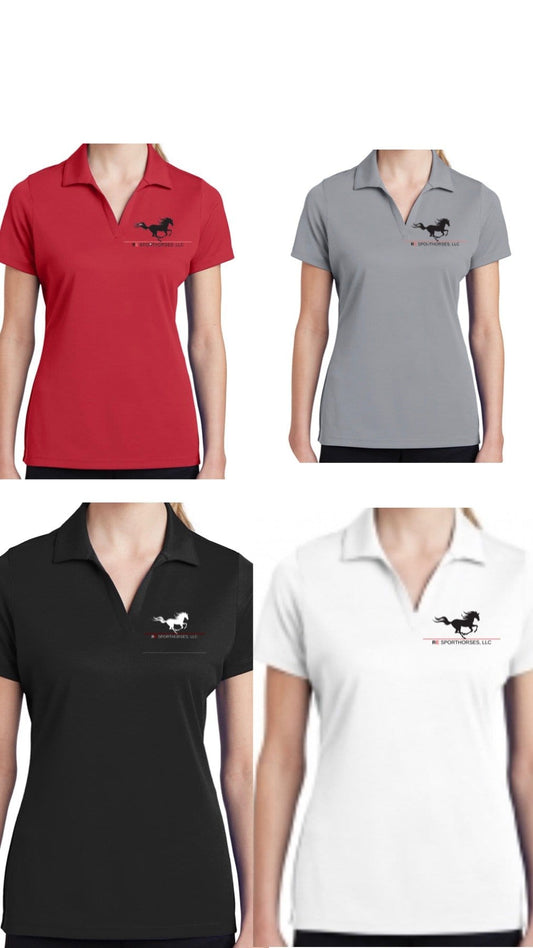 Equestrian Team Apparel Custom Team Shirts RE Sporthorses, LLC Short Sleeve Polo equestrian team apparel online tack store mobile tack store custom farm apparel custom show stable clothing equestrian lifestyle horse show clothing riding clothes horses equestrian tack store