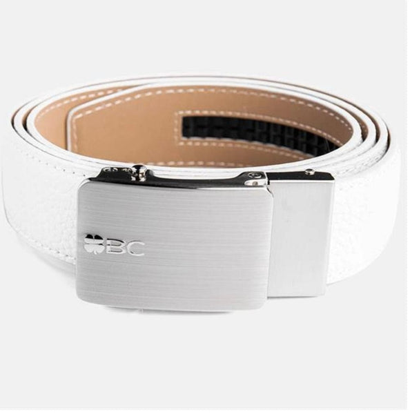 【SURGERY】clover buckle belt 'black' Clover buckle belt Black / Gray For Women | Maje