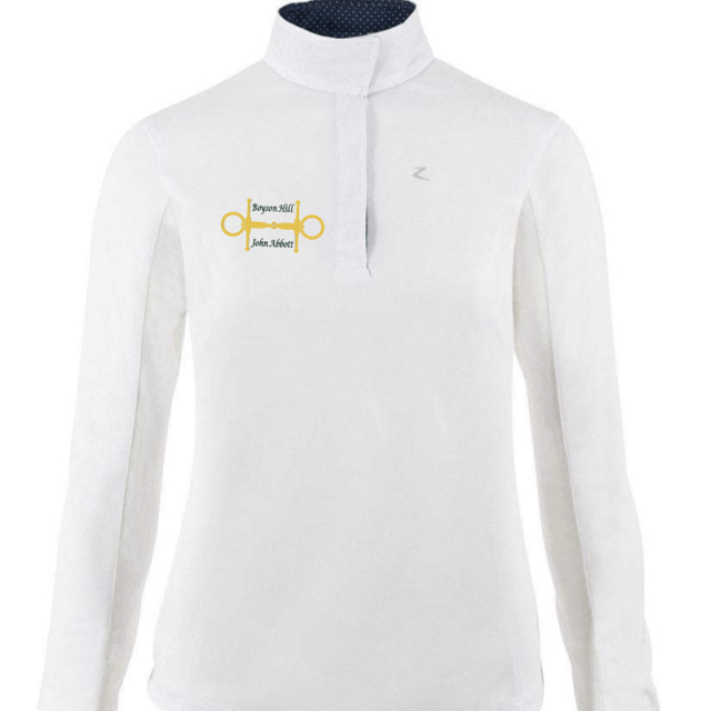 Horze Sunshirt Women's Boyson Hill Show Shirt - Long-Sleeved equestrian team apparel online tack store mobile tack store custom farm apparel custom show stable clothing equestrian lifestyle horse show clothing riding clothes horses equestrian tack store