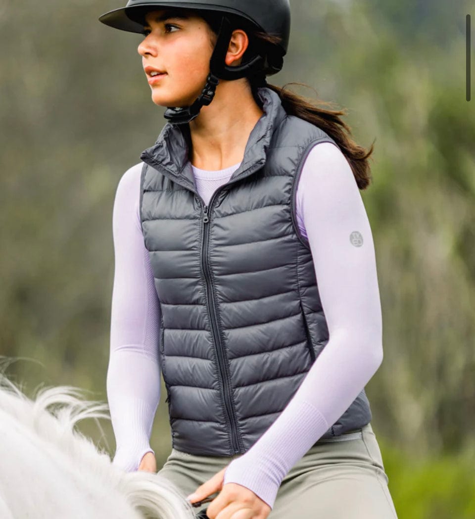 TKEQ Jacket EZ Packable Down Vest- Nickle equestrian team apparel online tack store mobile tack store custom farm apparel custom show stable clothing equestrian lifestyle horse show clothing riding clothes horses equestrian tack store