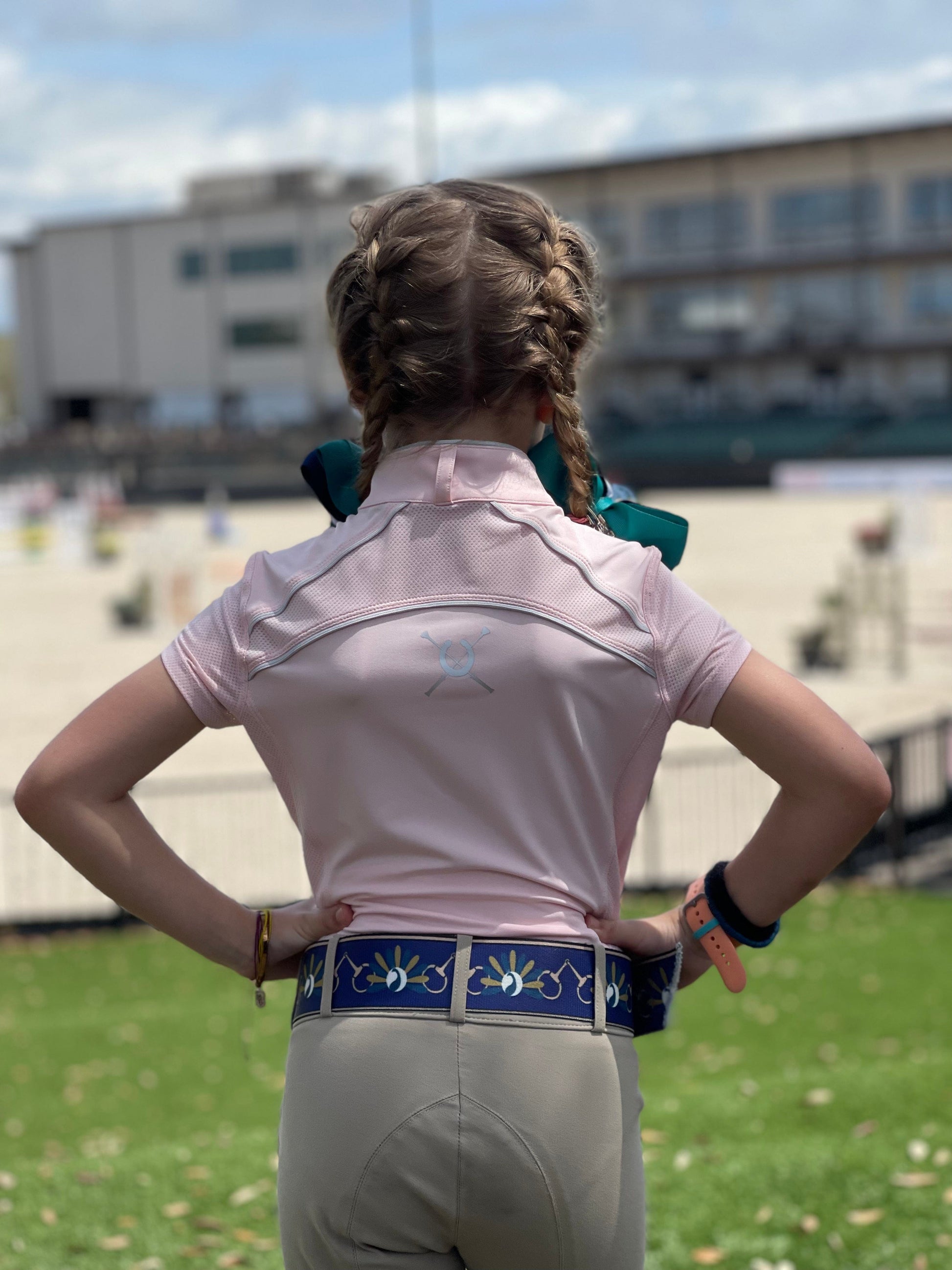 Chestnut Bay SUN SHIRT Chestnut Bay- Performance Rider Skycool Yth SS equestrian team apparel online tack store mobile tack store custom farm apparel custom show stable clothing equestrian lifestyle horse show clothing riding clothes horses equestrian tack store