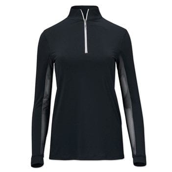 Tailored Sportsman Shirt XS / BLACK/White Tailored Sportsman Black/White Long Sleeve Sun Shirt equestrian team apparel online tack store mobile tack store custom farm apparel custom show stable clothing equestrian lifestyle horse show clothing riding clothes horses equestrian tack store