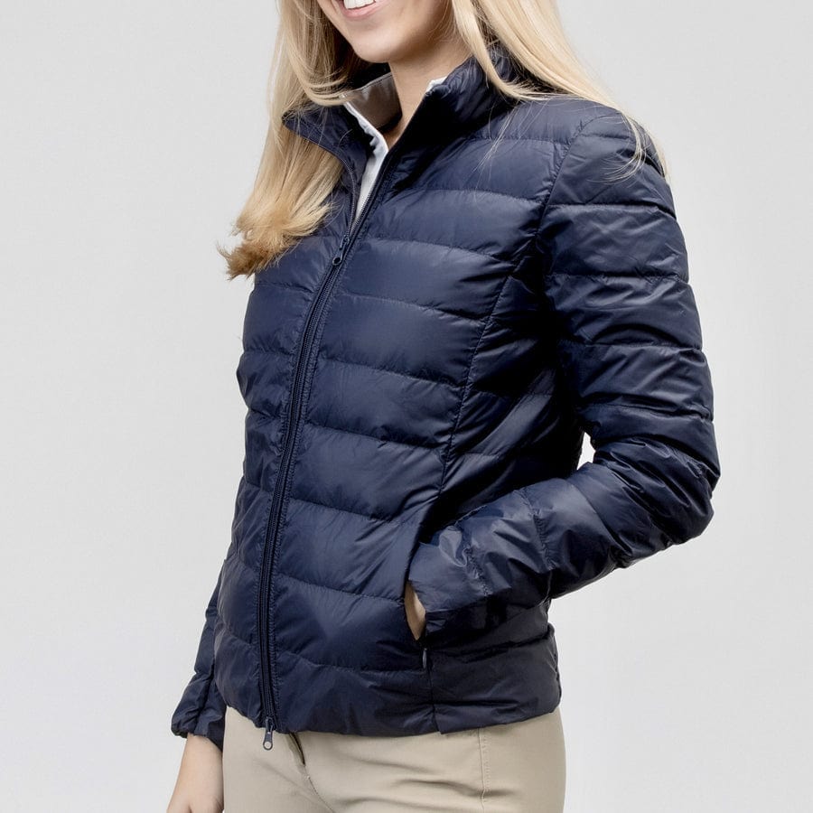 TKEQ Jacket TKEQ- EZ Packable Down Vest- Matte Navy equestrian team apparel online tack store mobile tack store custom farm apparel custom show stable clothing equestrian lifestyle horse show clothing riding clothes horses equestrian tack store