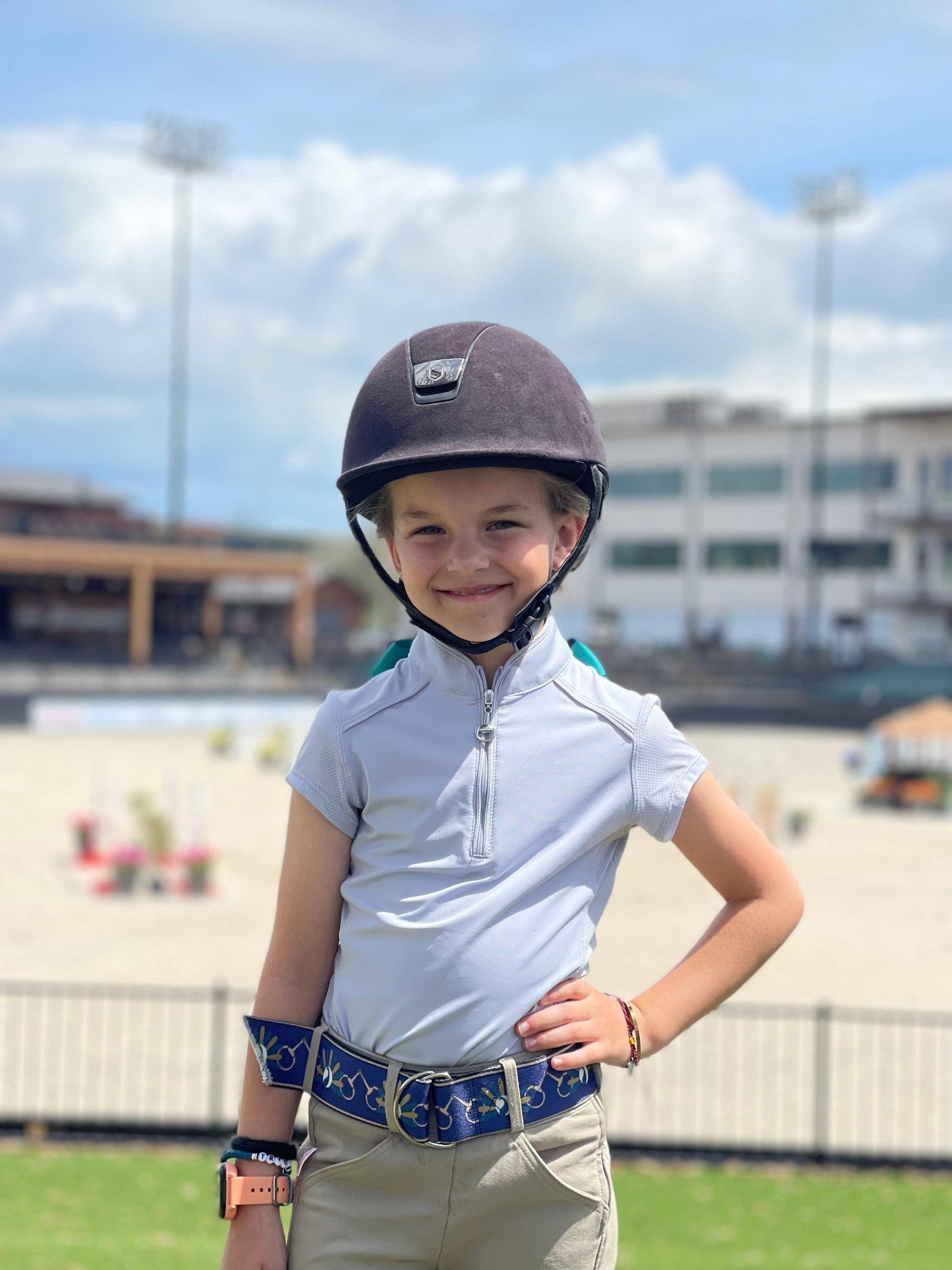 Chestnut Bay SUN SHIRT Chestnut Bay- Performance Rider Skycool Yth SS equestrian team apparel online tack store mobile tack store custom farm apparel custom show stable clothing equestrian lifestyle horse show clothing riding clothes horses equestrian tack store