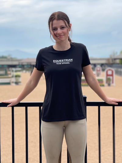Equestrian Team Apparel Graphic Tees XS / Black Equestrian Team Apparel- Tryon Graphic Tee Ladies & Yth equestrian team apparel online tack store mobile tack store custom farm apparel custom show stable clothing equestrian lifestyle horse show clothing riding clothes horses equestrian tack store