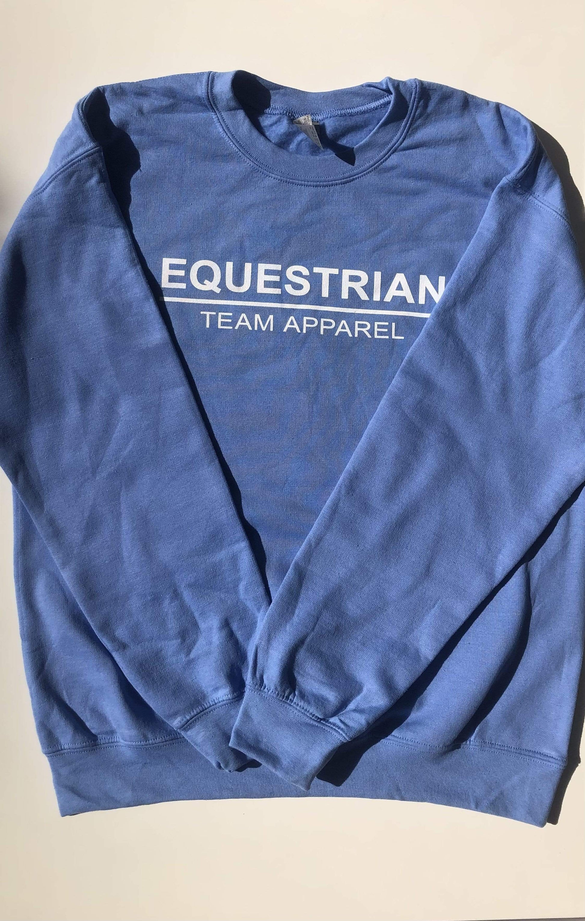 Equestrian Team Apparel Women's Sweat Shirt S / Blue ETA Sweatshirts equestrian team apparel online tack store mobile tack store custom farm apparel custom show stable clothing equestrian lifestyle horse show clothing riding clothes horses equestrian tack store