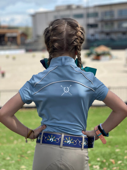 Chestnut Bay SUN SHIRT Chestnut Bay- Performance Rider Skycool Yth SS equestrian team apparel online tack store mobile tack store custom farm apparel custom show stable clothing equestrian lifestyle horse show clothing riding clothes horses equestrian tack store