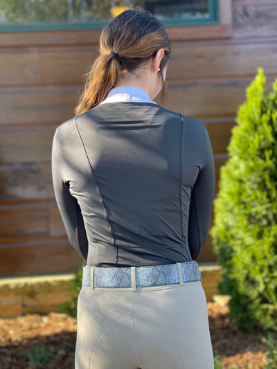 Chestnut Bay Show Shirt Chestnut Bay- SkyCool Show Shirt LS equestrian team apparel online tack store mobile tack store custom farm apparel custom show stable clothing equestrian lifestyle horse show clothing riding clothes horses equestrian tack store